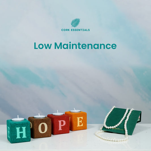 Cork Essentials low maintenance hope tealight holder