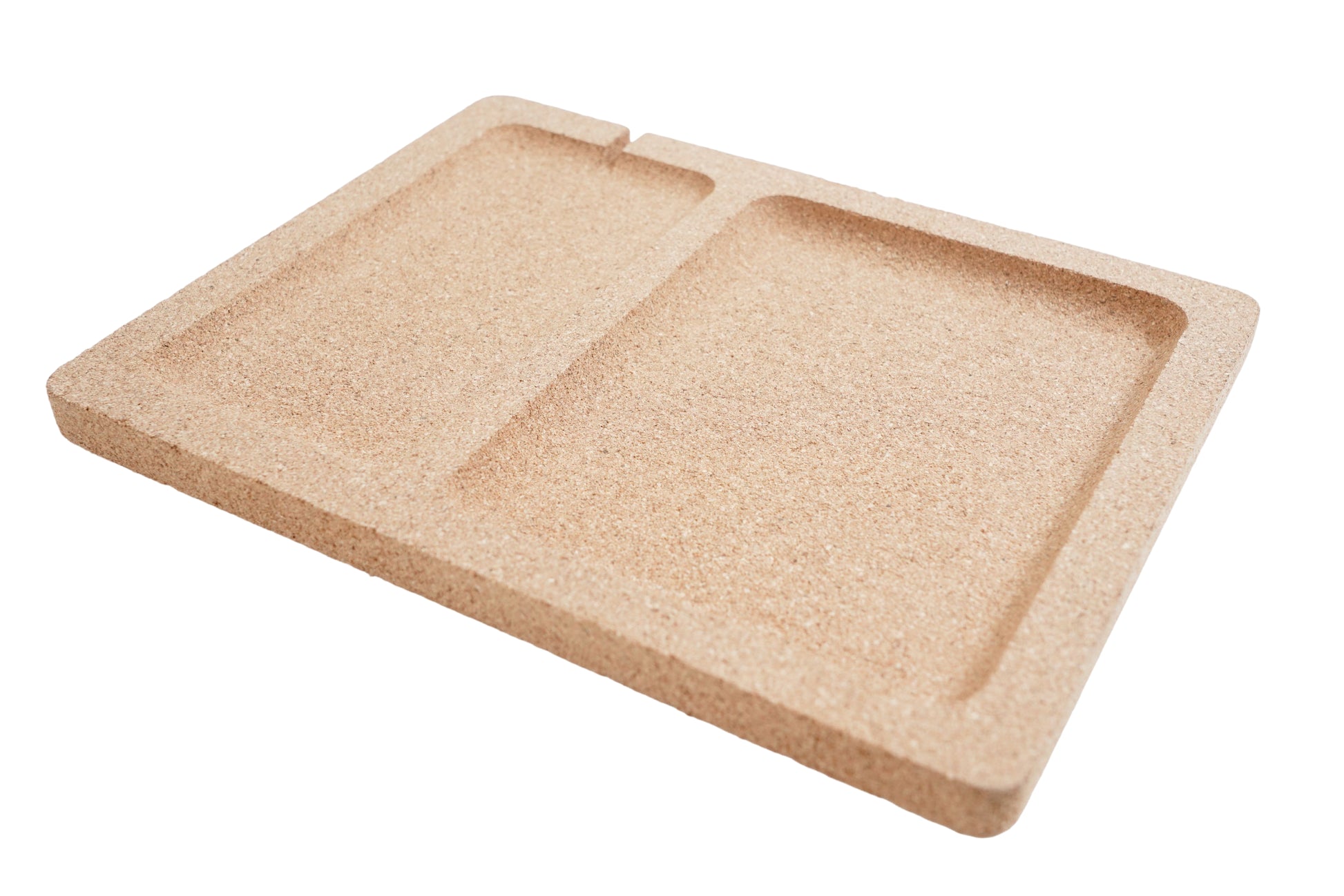 Cork Essentials flat desk organizer on white background