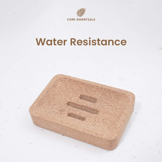 Cork Essentials water resistant cork soap dish