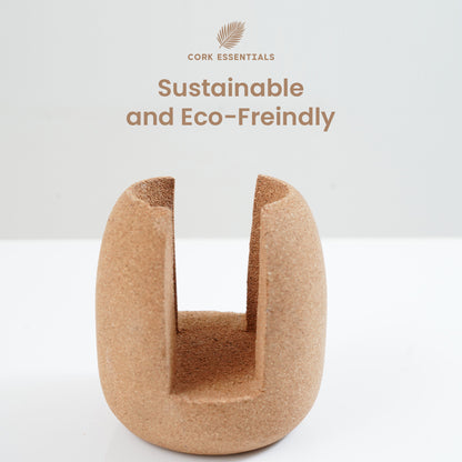Cork Essentials sustainable oval cork planter