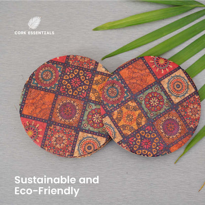 Cork Essentials sustainable and eco-friendly coaster