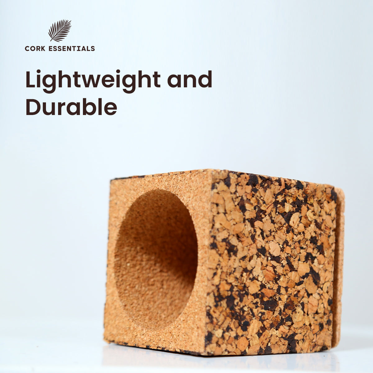 Cork Essentials durable chocochip planter