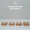 Square T-Light Candleholder Set of 4